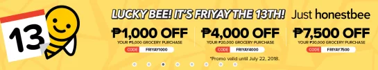 honestbee promo code new user